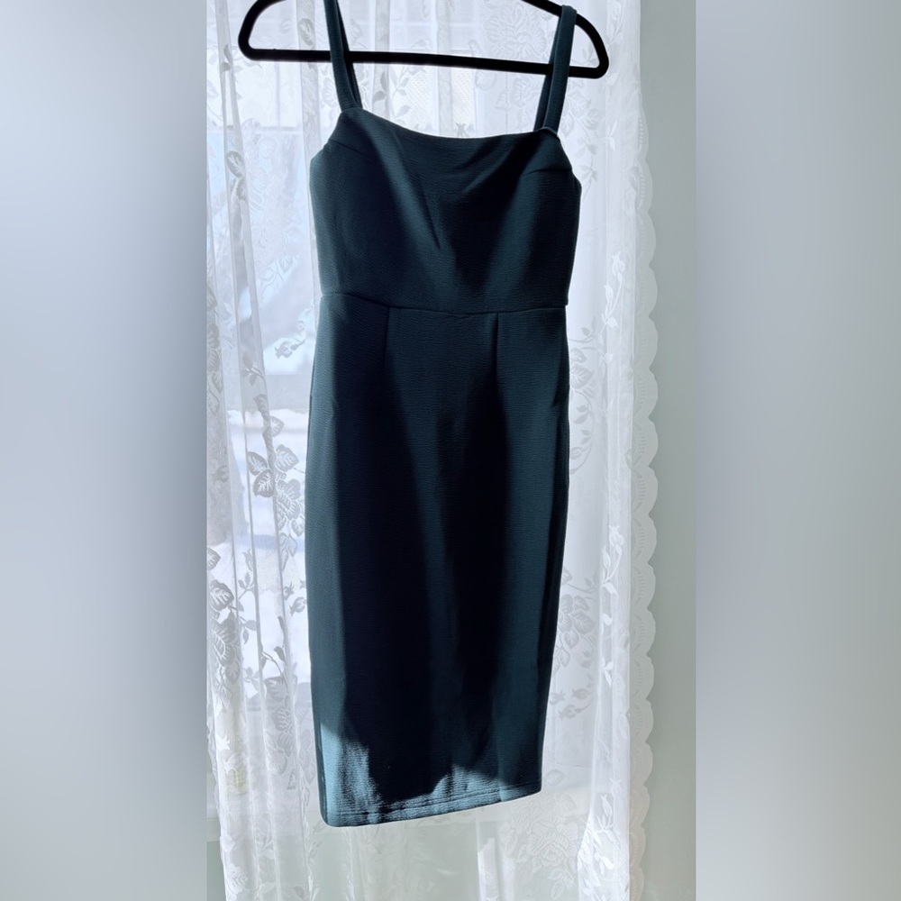 Selfie Leslie Green Midi Dress | Wedding Guest | Size Small